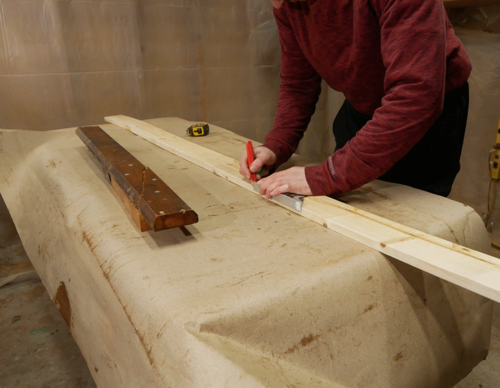 repairing broken wood support table