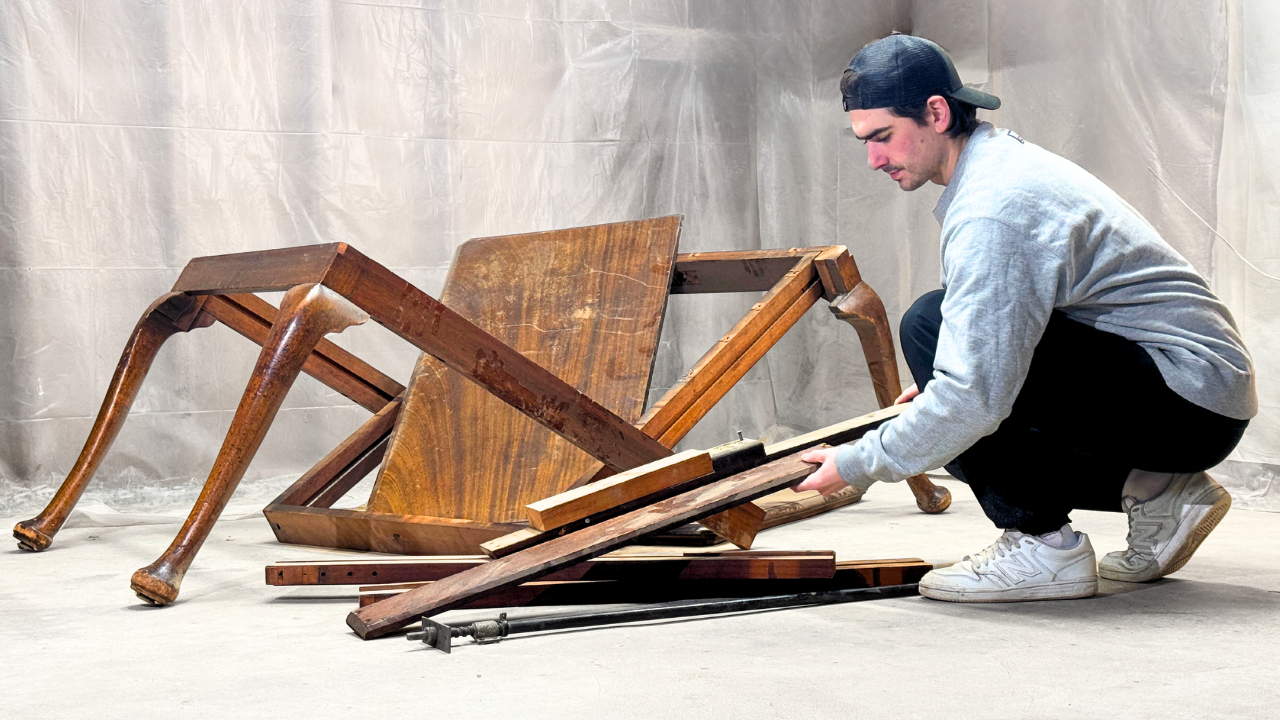 antique dining table how to restore and refinish