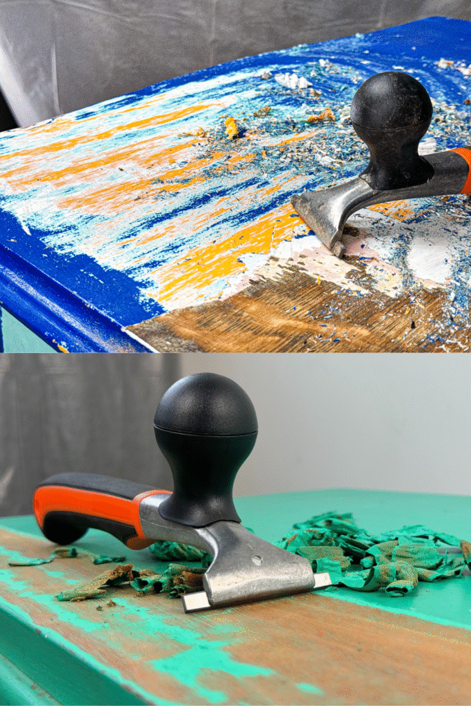 carbide scraper paint removal furniture