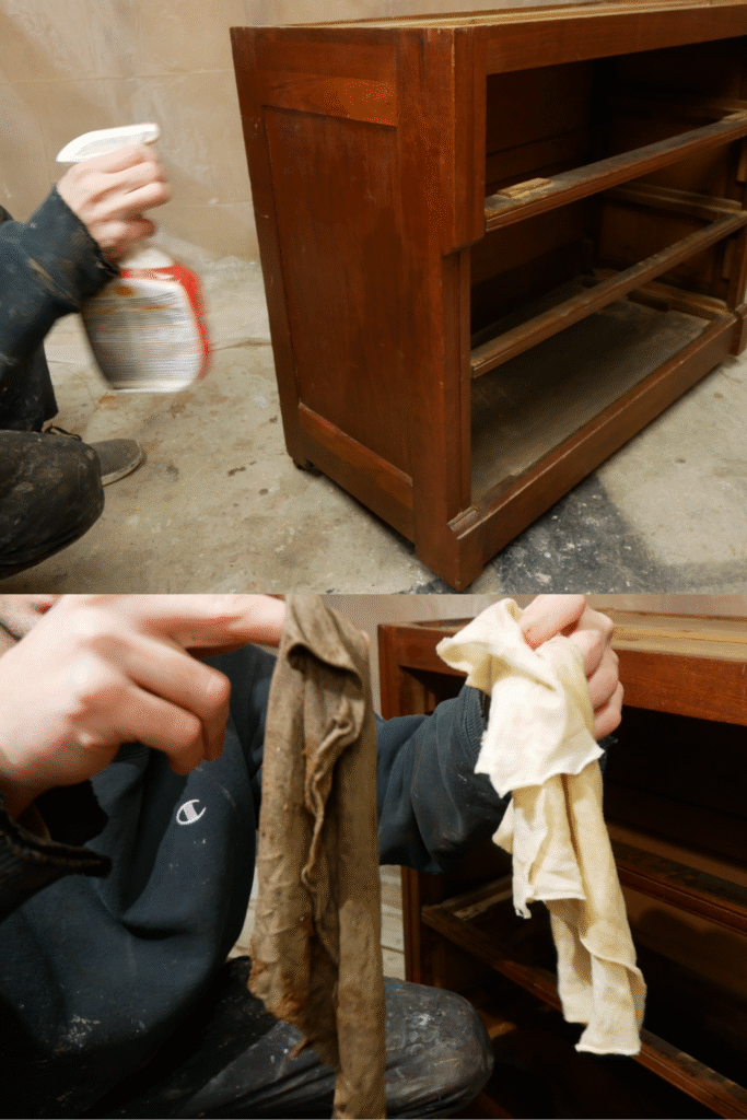 clean furniture