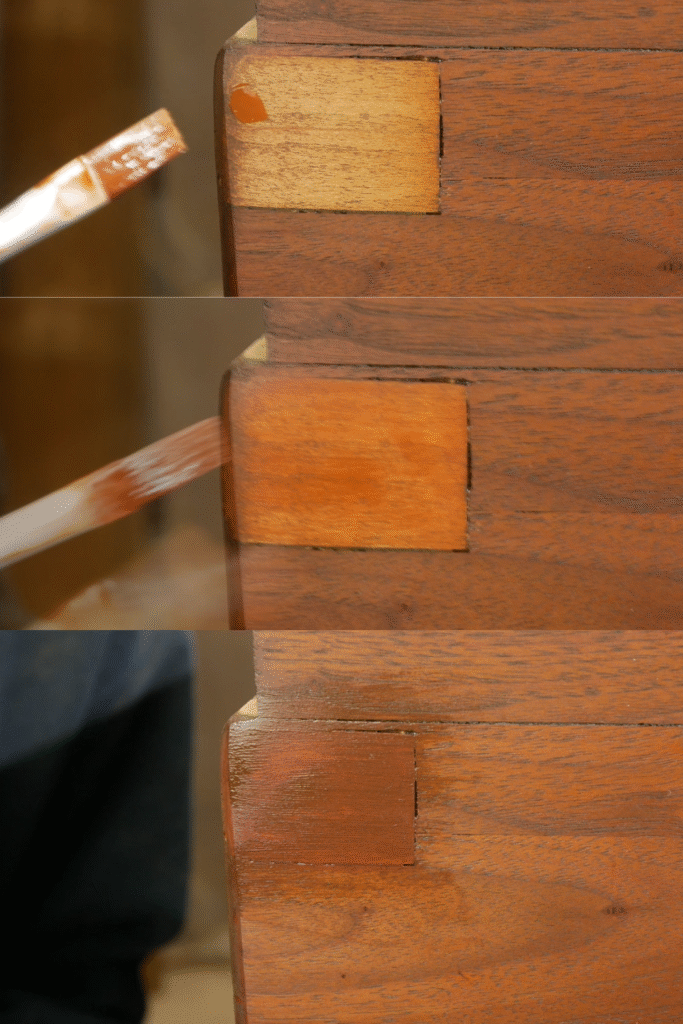 blendal powder stains shellac